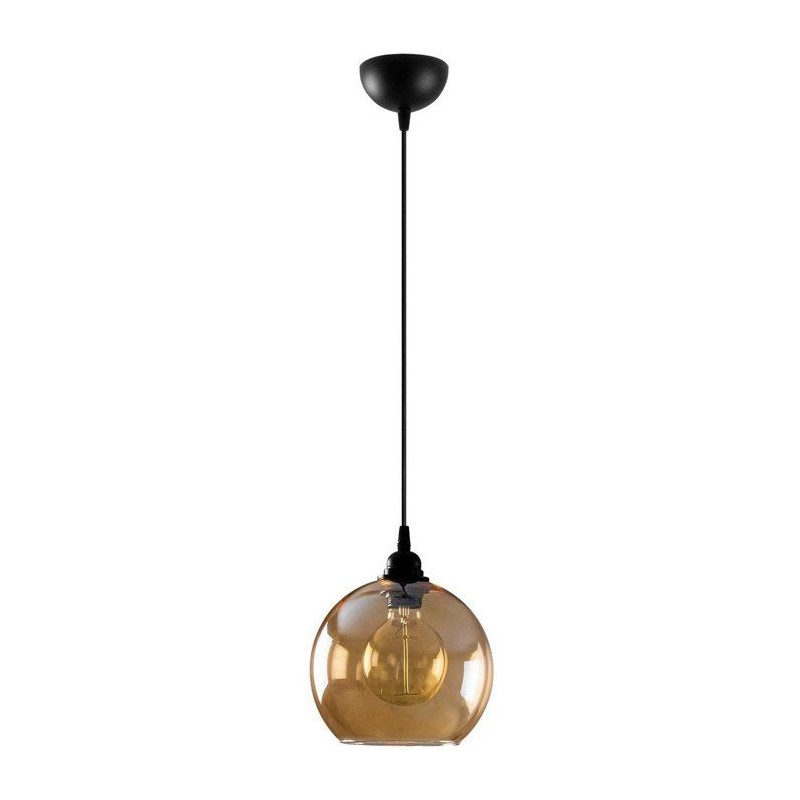 Suspension lustre D BY M.RED Gold Black - Doré et noir - Style glamou