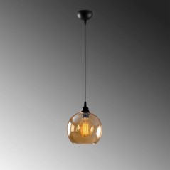 Suspension lustre D BY M.RED Gold Black - Doré et noir - Style glamou