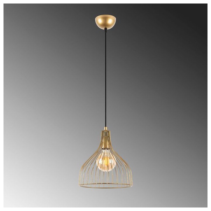 Suspension lustre D BY M.RED Gold - Métal doré - Chic - Décoration raffinée