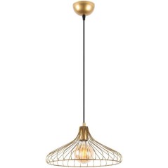 Suspension lustre D BY M.RED Gold - Métal doré - Glamour - Design pr