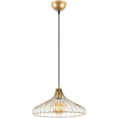 Suspension lustre D BY M.RED Gold - Métal doré - Glamour - Design pr