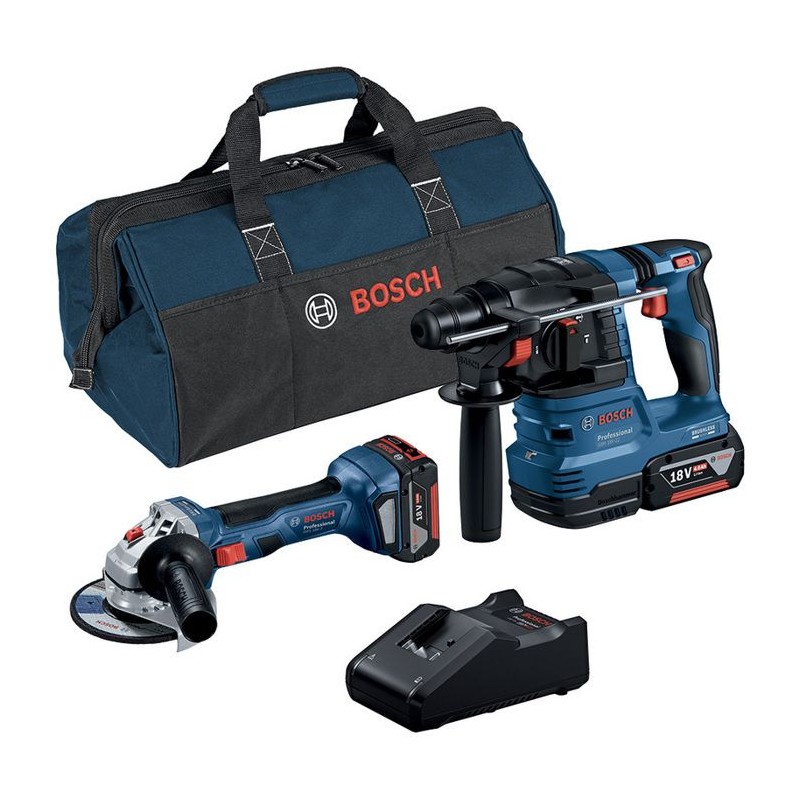 Pack marteau perforateur et meuleuse - Bosch - 0615A50037 Pack marteau perforateur et meuleuse - Bosch - 0615A50037