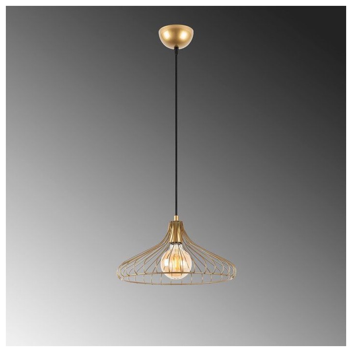 Suspension lustre D BY M.RED Gold - Métal doré - Glamour - Design premium