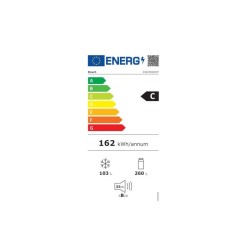 Réfrigérateur combiné - BOSCH - KGN392WCF - 363L - No Frost - VitaF