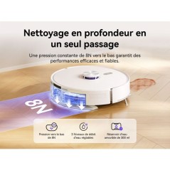 NARWAL Freo S - Robot Aspirateur Laveur - 8000 Pa - Autovidage 180 Jou