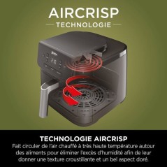 Friteuse sans huile - Air Fryer - NINJA - AF110EU - 4,7L - 3 programme