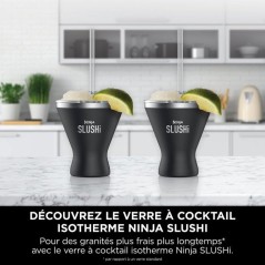Verres a cocktail isothermes - NINJA - SLUSHi XSKMRG2BKEUK - Lot de 2