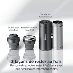 Ventilateur brumisateur 3-en-1 - SHARK ChillPill FA022EULV - Violet