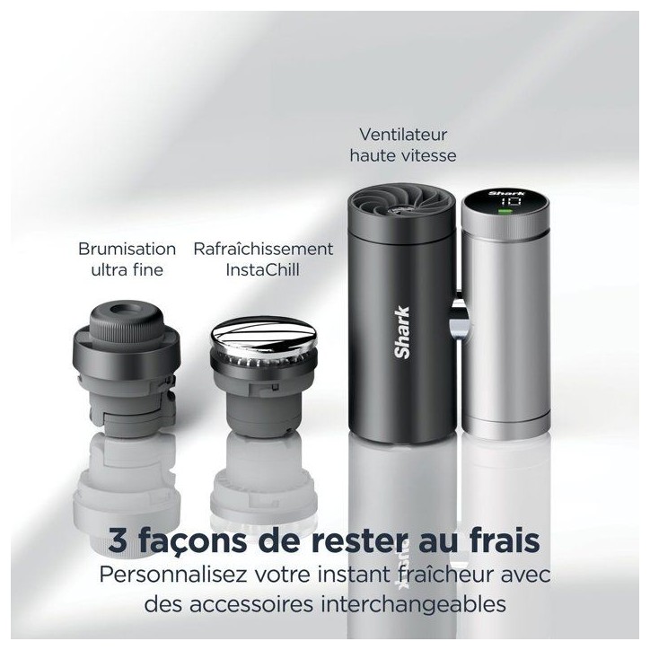 Ventilateur brumisateur 3-en-1 - SHARK ChillPill FA022EULV - Violet Ventilateur brumisateur 3-en-1 - SHARK ChillPill FA022EULV - Violet