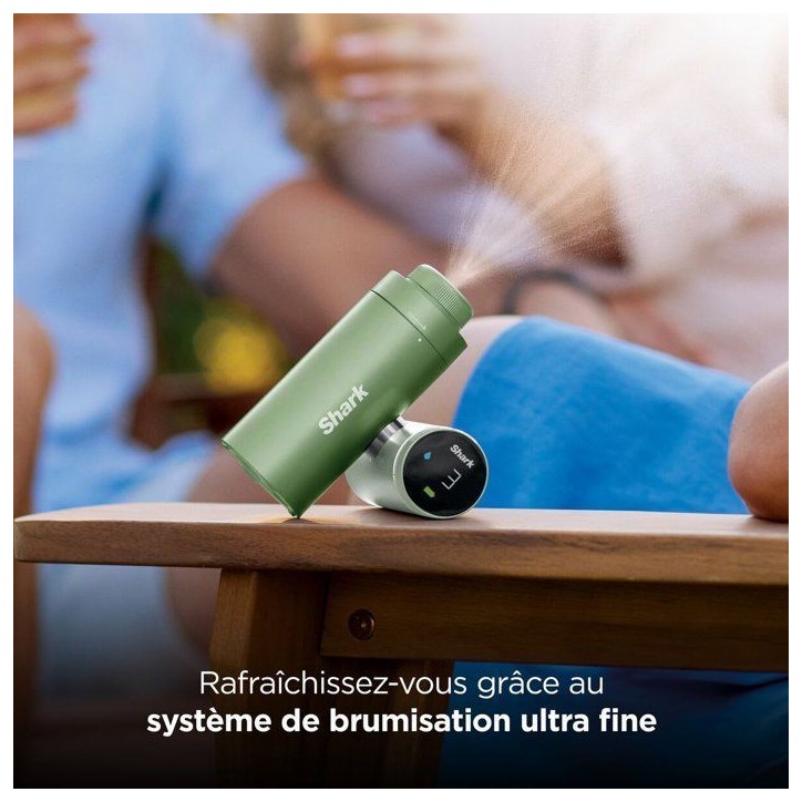 Ventilateur brumisateur 3-en-1 - SHARK ChillPill FA022EUGN - Vert