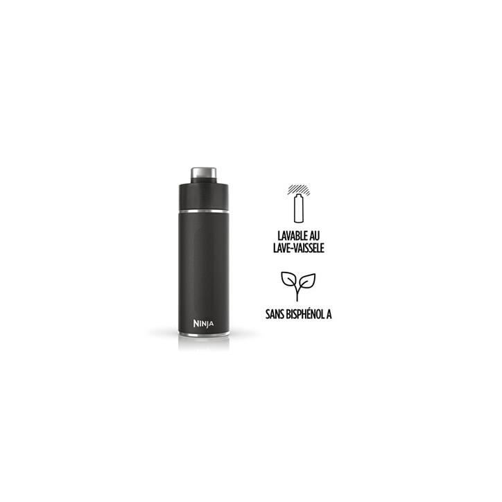 Gourde isotherme Thirsti - NINJA - Noir - 700 ml - Acier inoxydable Gourde isotherme Thirsti - NINJA - Noir - 700 ml - Acier inoxydable