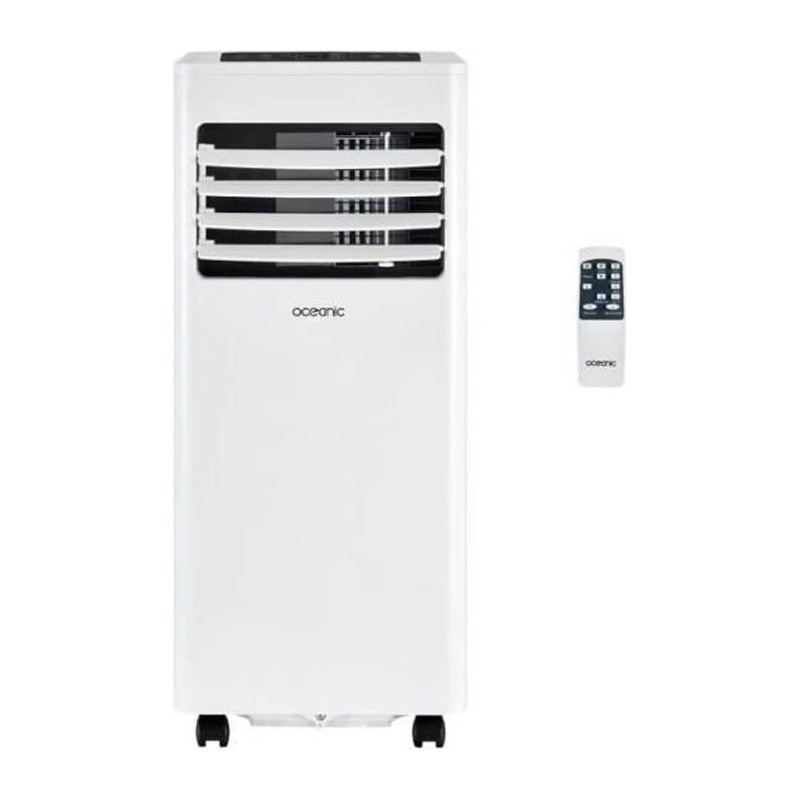 Climatiseur mobile OCEANIC - 7000 BTU - 2050W - Déshumidificateur - P
