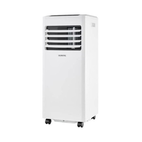 Climatiseur mobile OCEANIC - 7000 BTU - 2050W - Déshumidificateur - Programmable - Classe énergétique A - Monobloc - Kit de f