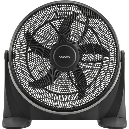 Ventilateur de sol OCEANIC - 65 W - Diametre 54 cm - 3 vitesses - Incl