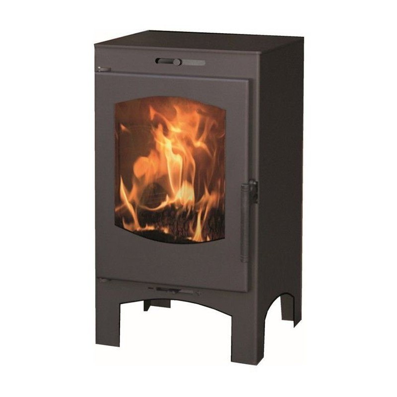 Poele a bois - PANADERO - Lugano Ecodesign - 6,9 kW - 210 m³ - Bûche