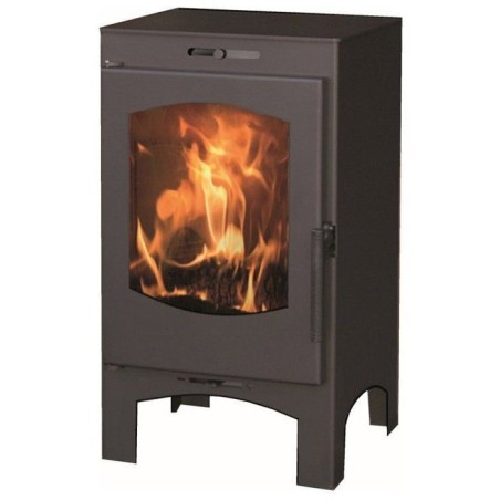 Poele a bois - PANADERO - Lugano Ecodesign - 6,9 kW - 210 m³ - Bûche