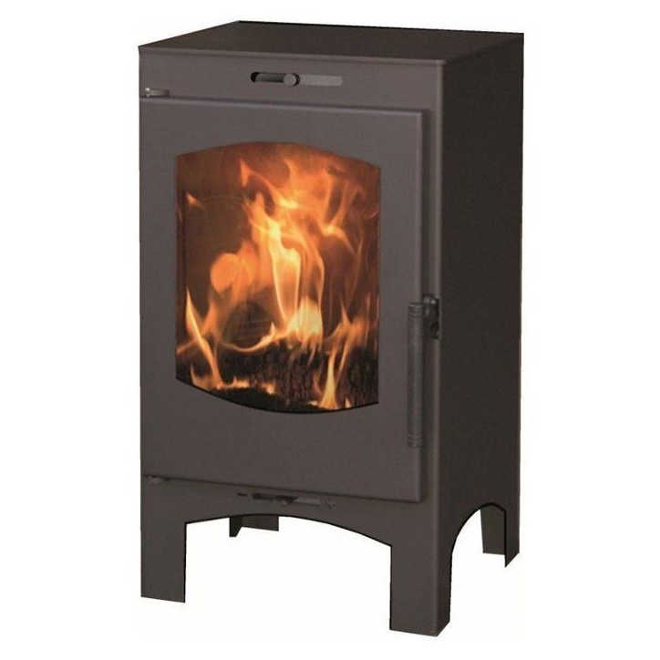 Poele a bois - PANADERO - Lugano Ecodesign - 6,9 kW - 210 m³ - Bûches jusqu'a 40 cm - Double combustion Poele a bois - PANADERO - Lugano Ecodesign - 6,9 kW - 210 m³ - Bûches jusqu'a 40 cm - Double combustion
