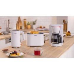 Cafetiere Filtre - BOSCH - TKA2M111 MyMoment - Blanche - Capacité 1,2