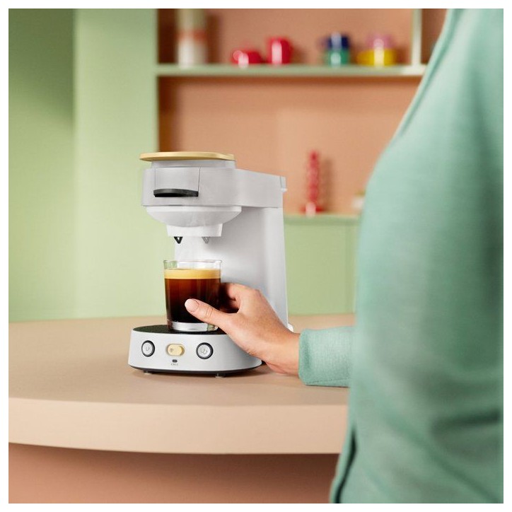 Cafetiere a dosette - PHILIPS SENSEO - CSA225/51 - machine a café Vibe - Blanche