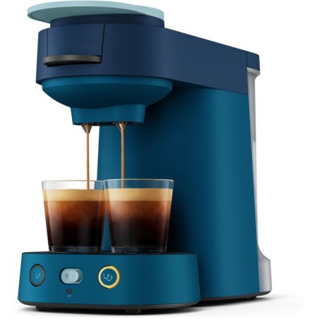 Cafetiere a dosette - PHILIPS SENSEO - CSA225/01 - machine a café Vibe - Bleu canard