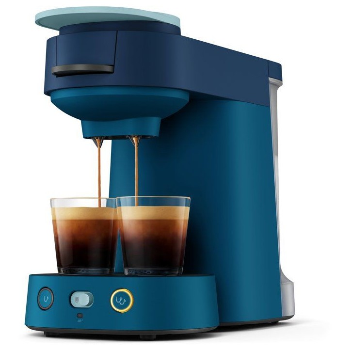 Cafetiere a dosette - PHILIPS SENSEO - CSA225/01 - machine a café Vibe - Bleu canard Cafetiere a dosette - PHILIPS SENSEO - CSA225/01 - machine a café Vibe - Bleu canard