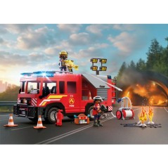 PLAYMOBIL 72193 Camion VSAV de pompiers, City Action les pompiers, 126 pieces, des 4 ans