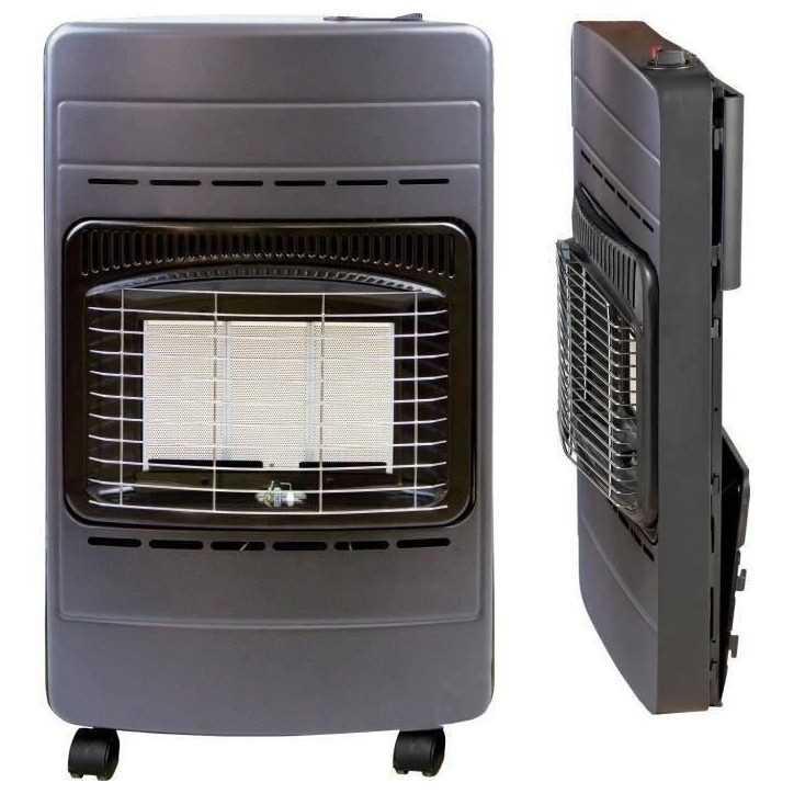 TECTRO TGH140RV Poele a gaz 4200 watts - pieces jusqu'a 50 m² - 3 degrés de puissance - Sécurité ODS - Technologie Infraroug