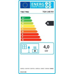 TECTRO TGH140RV Poele a gaz 4200 watts - pieces jusqu'a 50 m² - 3 degrés de puissance - Sécurité ODS - Technologie Infraroug