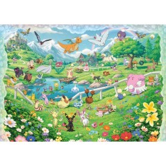 Ravensburger - Puzzle Adulte 40000 pieces - Pokémon - Des 14 ans - Pu