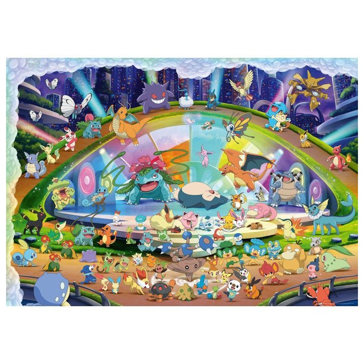 Ravensburger - Puzzle Adulte 40000 pieces - Pokémon - Des 14 ans - Puzzle de qualité supérieure fabriqué en Europe - 1200189 Ravensburger - Puzzle Adulte 40000 pieces - Pokémon - Des 14 ans - Puzzle de qualité supérieure fabriqué en Europe - 1200189