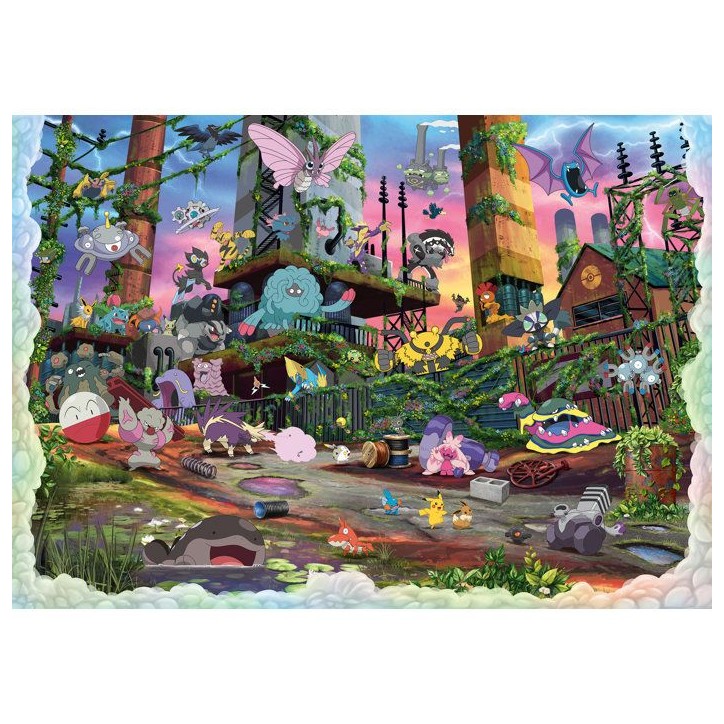 Ravensburger - Puzzle Adulte 40000 pieces - Pokémon - Des 14 ans - Puzzle de qualité supérieure fabriqué en Europe - 1200189 Ravensburger - Puzzle Adulte 40000 pieces - Pokémon - Des 14 ans - Puzzle de qualité supérieure fabriqué en Europe - 1200189