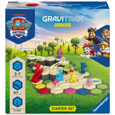 Ravensburger - GraviTrax Junior - Starter Set Pat Patrouille 97 pieces