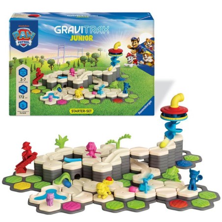 Ravensburger - GraviTrax Junior XXL-Starter Set Pat Patrouille+170 pie