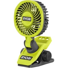 RYOBI Ventilateur a pince 4V USB Lithium orientable - sans batterie ni