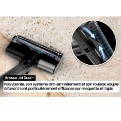 Aspirateur Balai sans fil - SAMSUNG Jet 85S Pet VS70H25XLT - 250 AW -