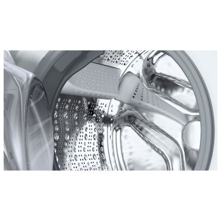 Lave-linge hublot BOSCH WGE03207FR SER2 - 8 kg - Induction - L60cm - 1200 trs/min - Classe A - Blanc Lave-linge hublot BOSCH WGE03207FR SER2 - 8 kg - Induction - L60cm - 1200 trs/min - Classe A - Blanc