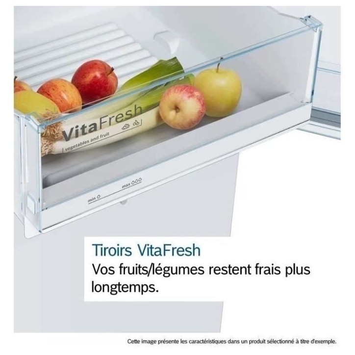 BOSCH Réfrigérateur 1 porte KSV36VLDP - Classe D - 346L BOSCH Réfrigérateur 1 porte KSV36VLDP - Classe D - 346L