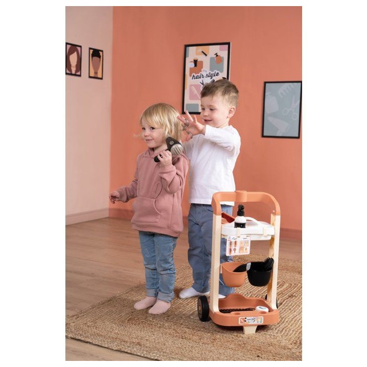 Smoby - My Hair Style Desserte - Des 3 ans - Coiffeur - Imitation - Nombreux accessoires inclus Smoby - My Hair Style Desserte - Des 3 ans - Coiffeur - Imitation - Nombreux accessoires inclus