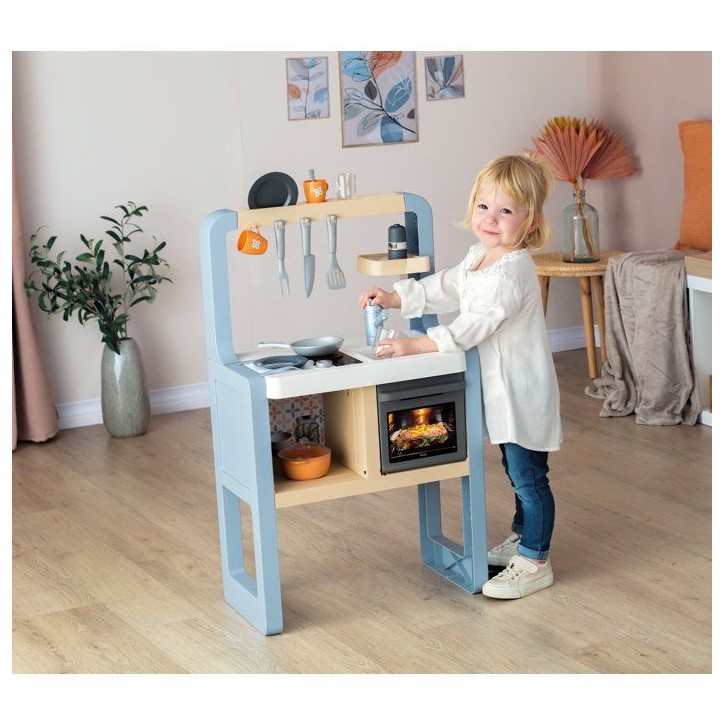 Cuisine pour enfant - Smoby- Modele Romarin - Des 3 ans - Accessoires inclus - Fabriqué en France Cuisine pour enfant - Smoby- Modele Romarin - Des 3 ans - Accessoires inclus - Fabriqué en France