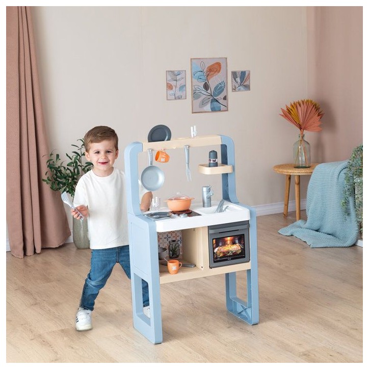 Cuisine pour enfant - Smoby- Modele Romarin - Des 3 ans - Accessoires inclus - Fabriqué en France Cuisine pour enfant - Smoby- Modele Romarin - Des 3 ans - Accessoires inclus - Fabriqué en France
