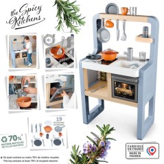 Cuisine pour enfant - Smoby- Modele Romarin - Des 3 ans - Accessoires
