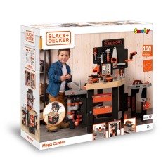 Smoby - B+D Mega Center - Des 3 ans - Fabriqué en France