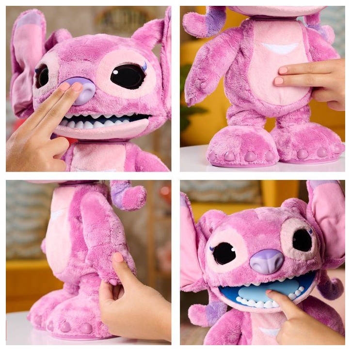 Peluche interactive - STITCH - Angel Ultimate Live Action - 23 cm - Plus de 100 sons et mouvements Peluche interactive - STITCH - Angel Ultimate Live Action - 23 cm - Plus de 100 sons et mouvements
