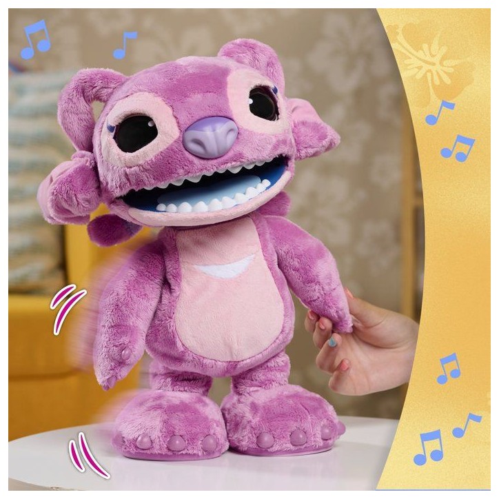 Peluche interactive - STITCH - Angel Ultimate Live Action - 23 cm - Plus de 100 sons et mouvements Peluche interactive - STITCH - Angel Ultimate Live Action - 23 cm - Plus de 100 sons et mouvements