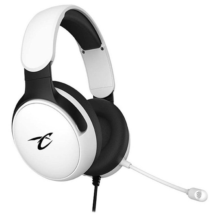 Casque gaming - SUBSONIC - Astra - Haut-parleurs 40 mm - Micro ajustable - Multi-plateformes Blanc et Noir