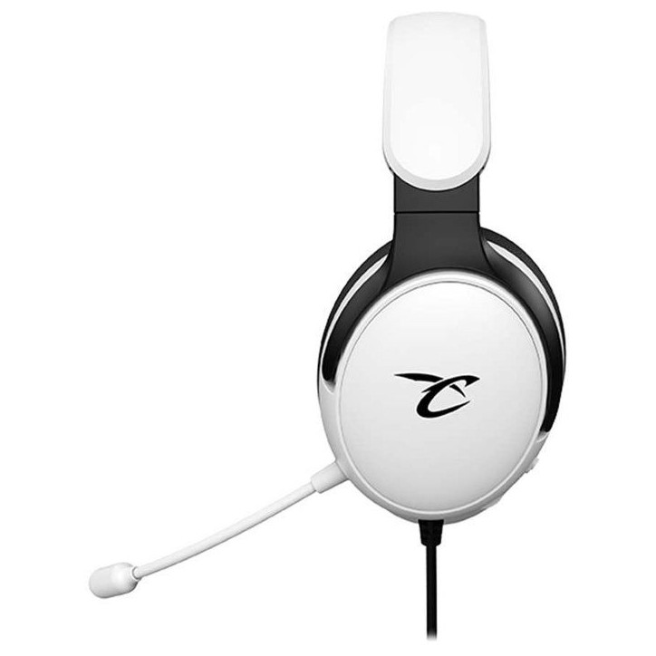 Casque gaming - SUBSONIC - Astra - Haut-parleurs 40 mm - Micro ajustable - Multi-plateformes Blanc et Noir