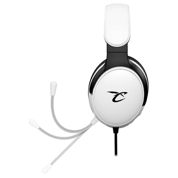 Casque gaming - SUBSONIC - Astra - Haut-parleurs 40 mm - Micro ajustable - Multi-plateformes Blanc et Noir