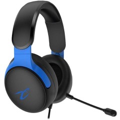 Casque gaming - SUBSONIC - Astra - Haut-parleurs 40 mm - Micro ajustable - Multi-plateformes Noir et Bleu
