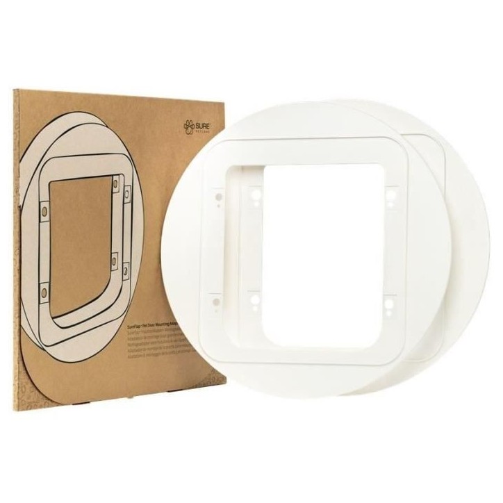 SUREFLAP Adaptateur de montage grand modele (blanc) SUREFLAP Adaptateur de montage grand modele (blanc)