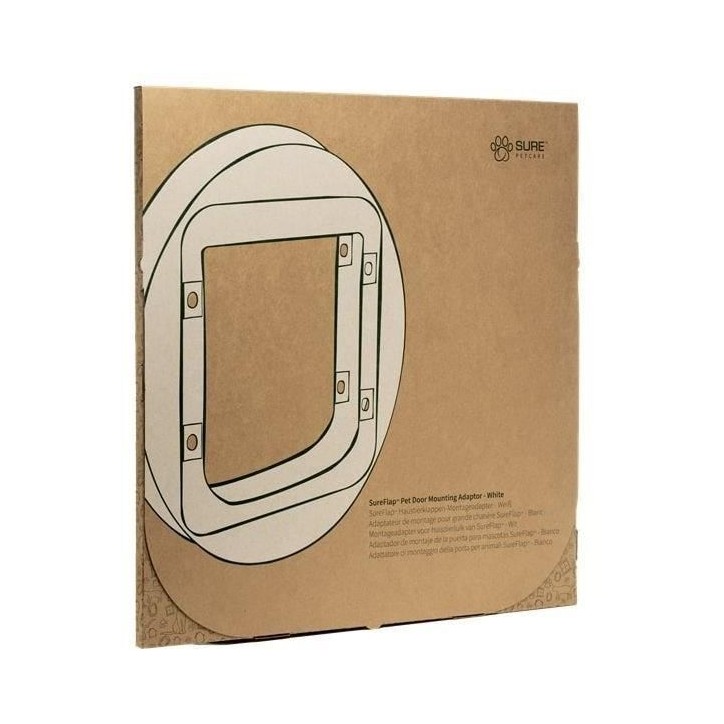 SUREFLAP Adaptateur de montage grand modele (blanc) SUREFLAP Adaptateur de montage grand modele (blanc)